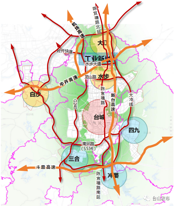 台山最新交通规划出炉立体综合交通网呼之欲出