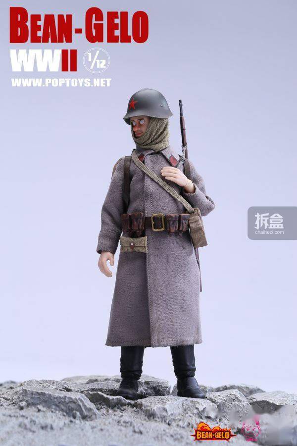 腰带|POP COSTUME 大头兵7 熊兵熊将 1/12可动人偶