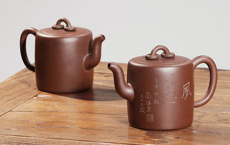 复刻顾景舟经典双圈壶紫艺界与画艺界的传奇佳话螺纹双圈叮当作响乐趣