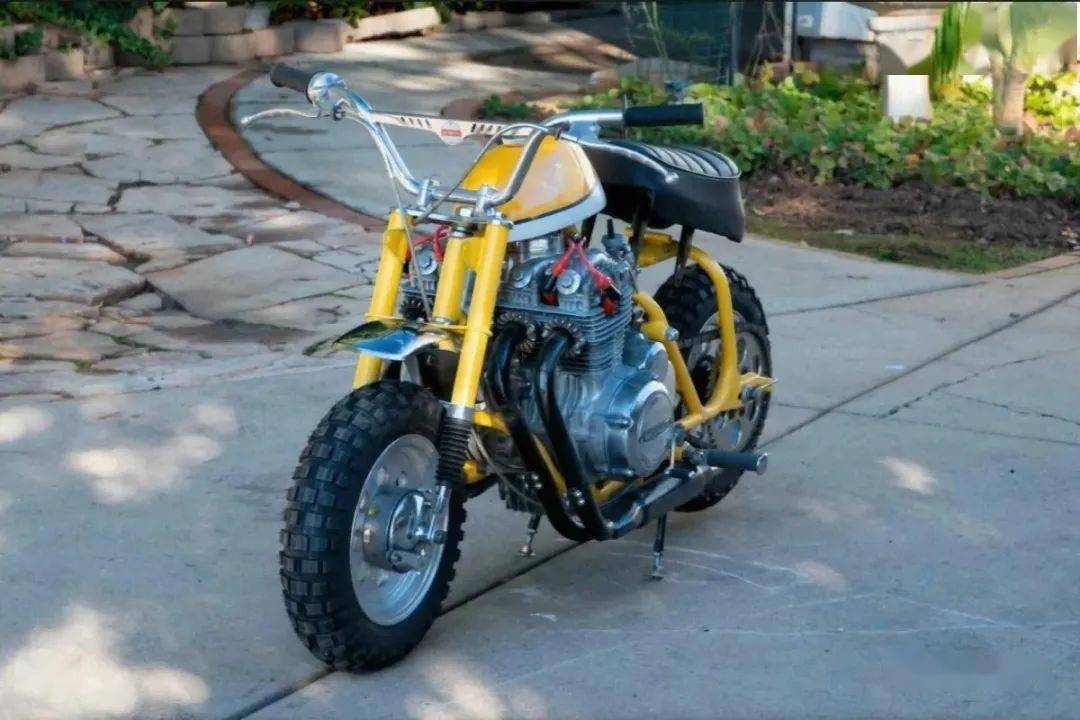 【小猴变身大金刚!】honda monkey z50 cb350 four直四引擎移植魔改