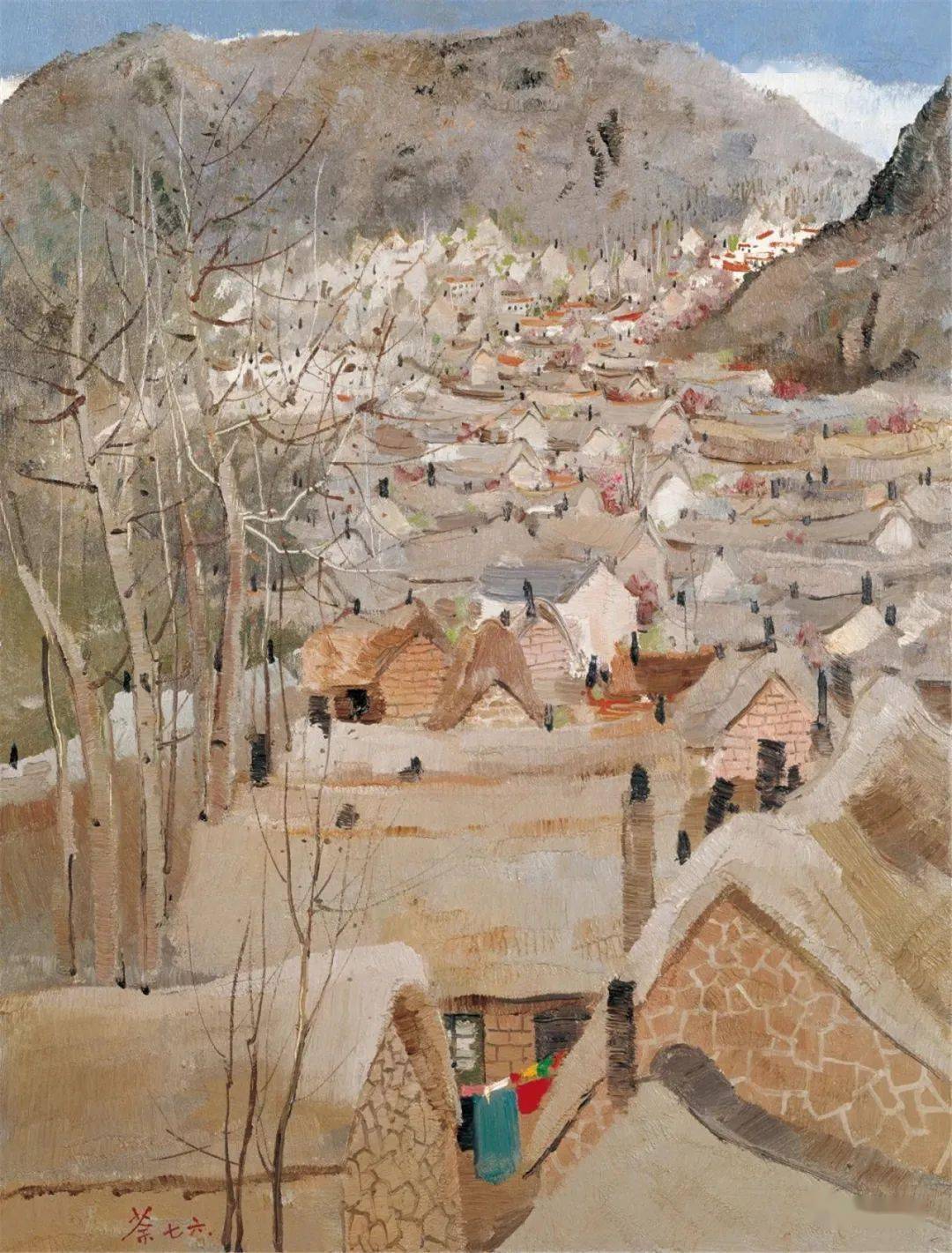 写生啦当代艺术家丨风景写生中邻近色同类色的应用