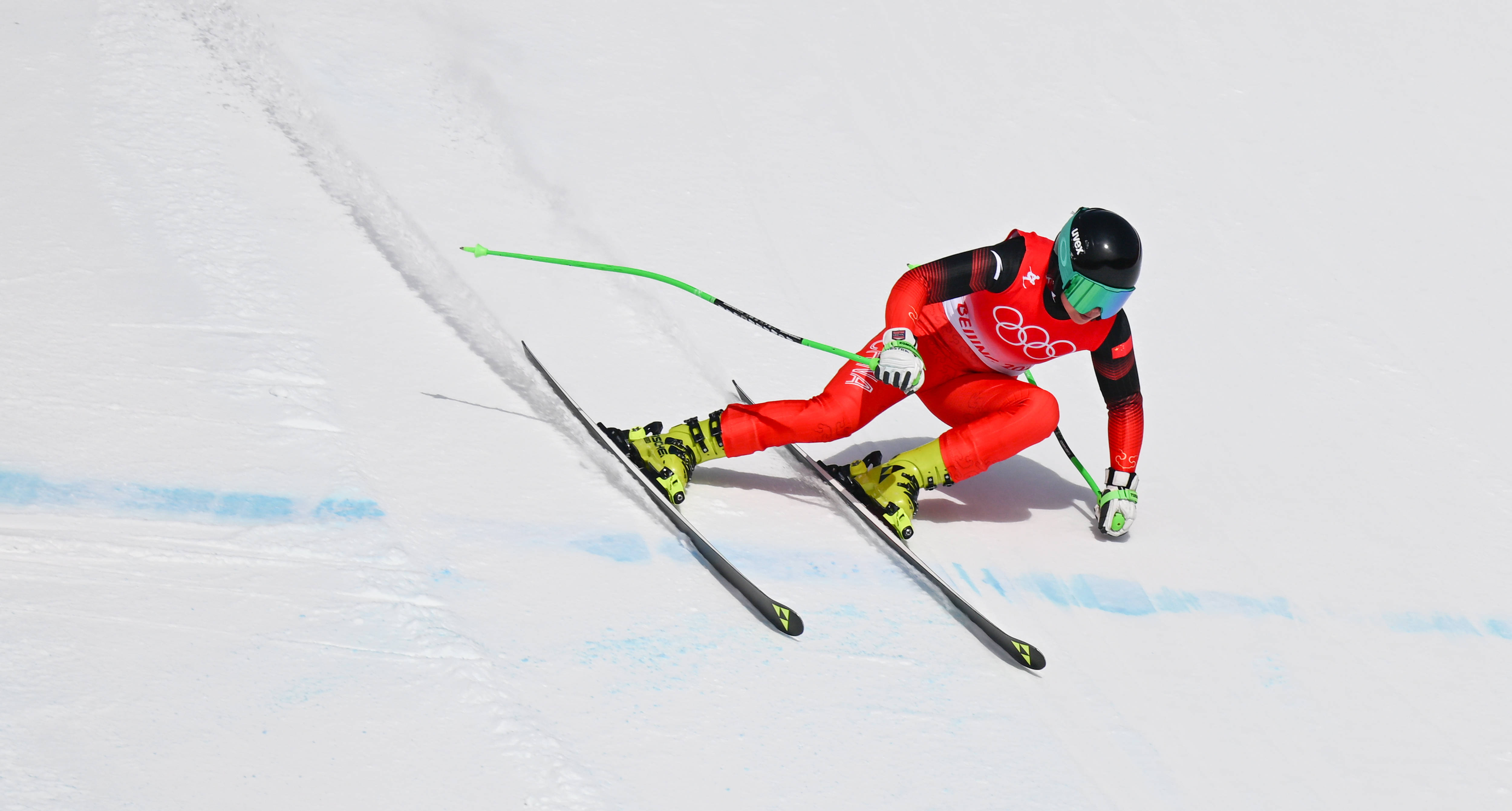 中国高山滑雪运动员图片