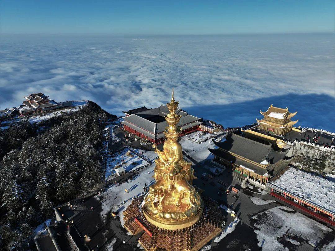 峨眉山上演佛光大片美图视频一次看个够