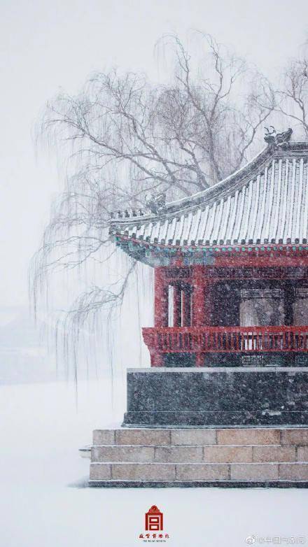 白雪|故宫的绝美雪景，上新了！