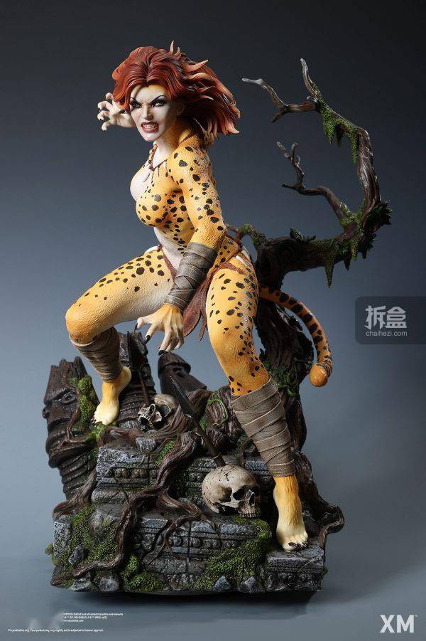 总价XM STUDIOS DC豹女 CHEETAH 1/4 1/6雕像