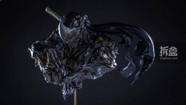 cm|OC工作室 机械忍者涂装版 探索骑士黑化版 赛博朋克GK雕像