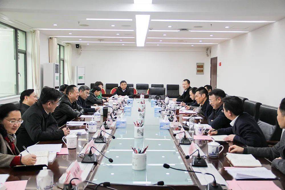 省科技厅党组书记厅长犹王莹会见九江市委书记谢来发市长杨文斌一行