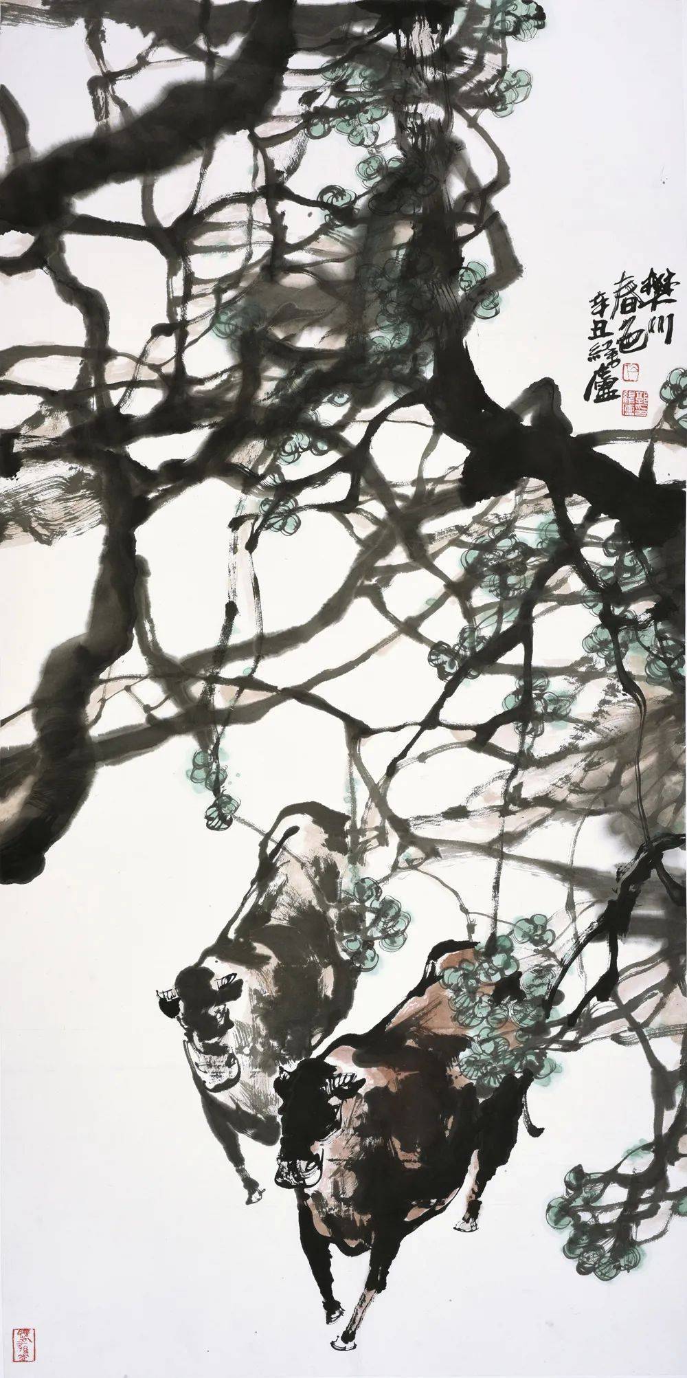 郭线庐2022迎新春中国画作品精选