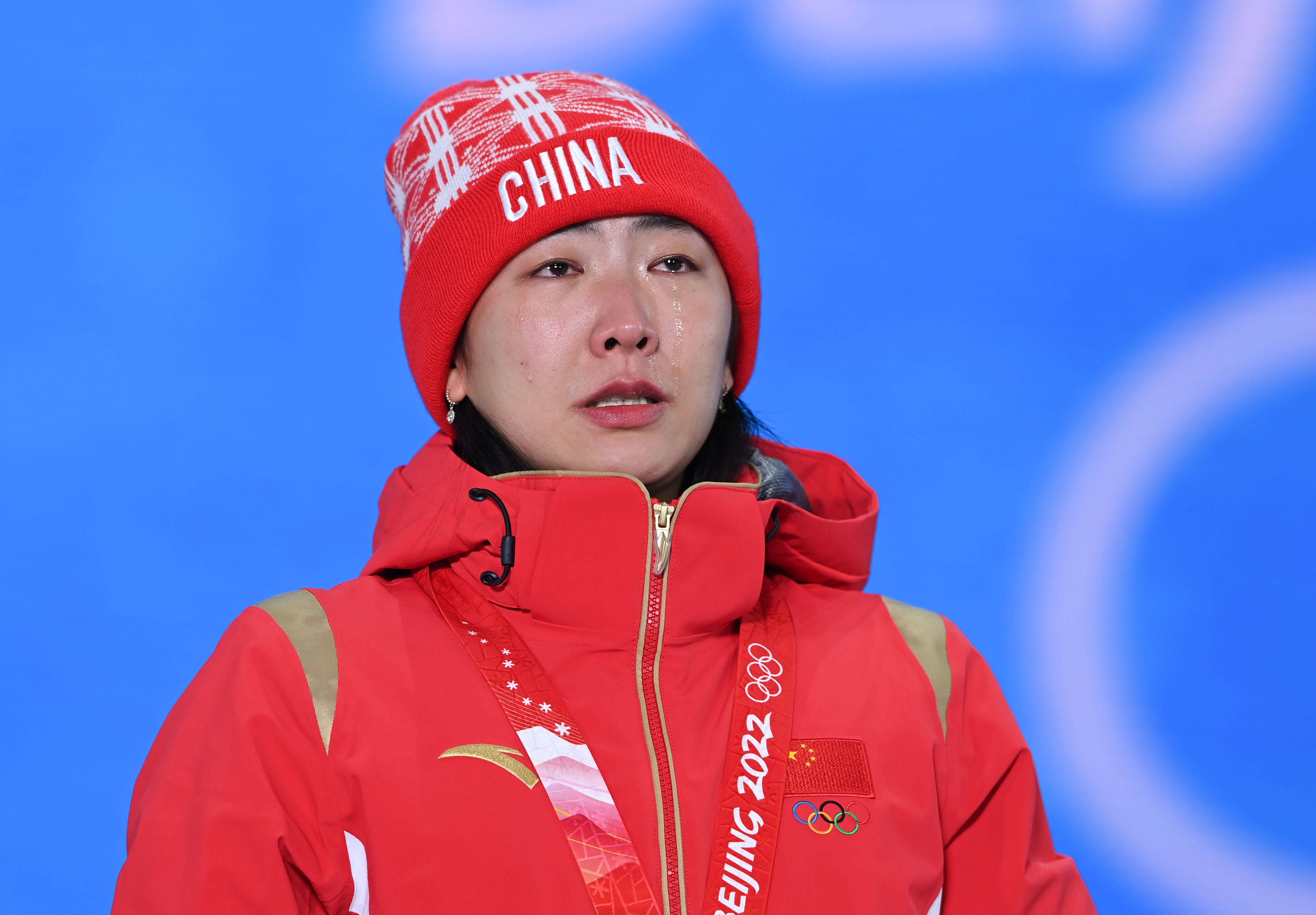 新华社照片,张家口(河北),2022年2月15日2月15日,冠军中国选手徐梦桃