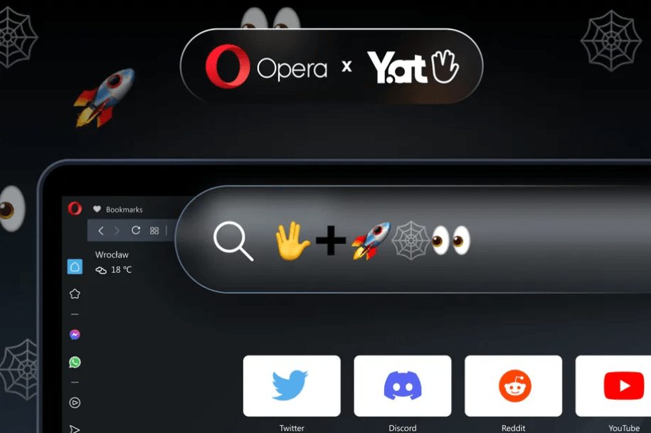 网络|Opera 浏览器将支持 emoji 网址，号称“近 30 年来的链接创新”