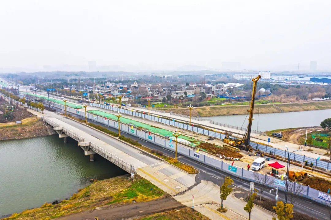 宁马城际铁路又一节点工程开钻!_建设_马鞍山_高架