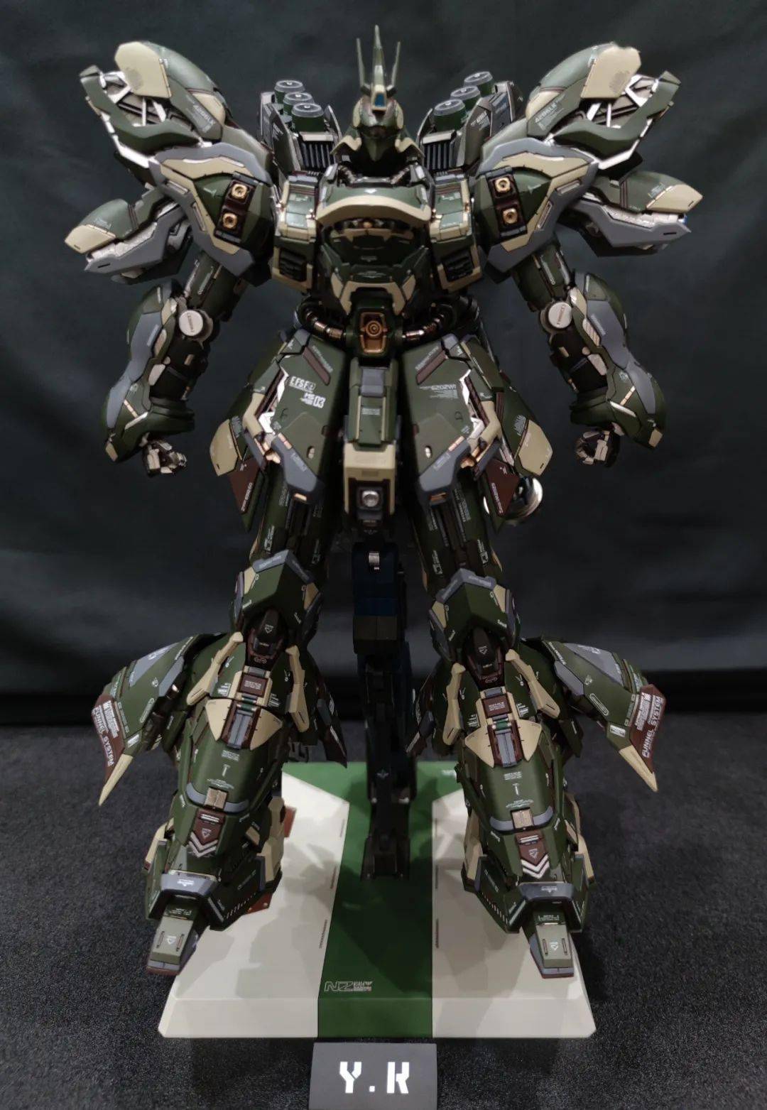 挑战军用配色沙扎比20gk涂装制作