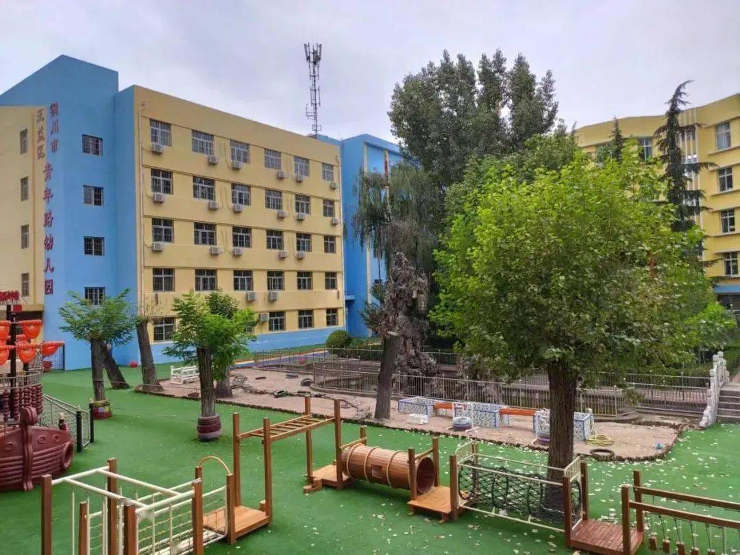 青年路幼儿园被评为市级庭院绿化先进单位_王益区_场地_铜川市