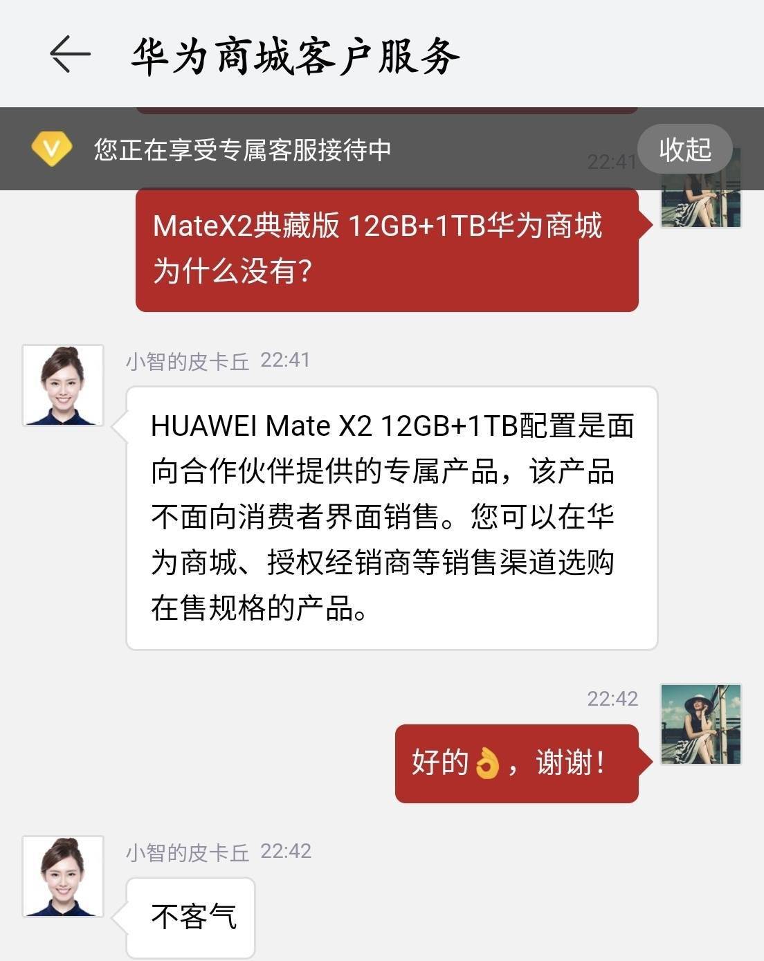 手机|华为 Mate X2 顶级 12GB + 1TB 版是面向合作伙伴提供的专属版本
