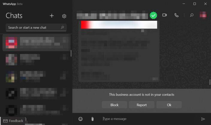 集成|WhatsApp UWP测试版新增支持纯净黑暗模式