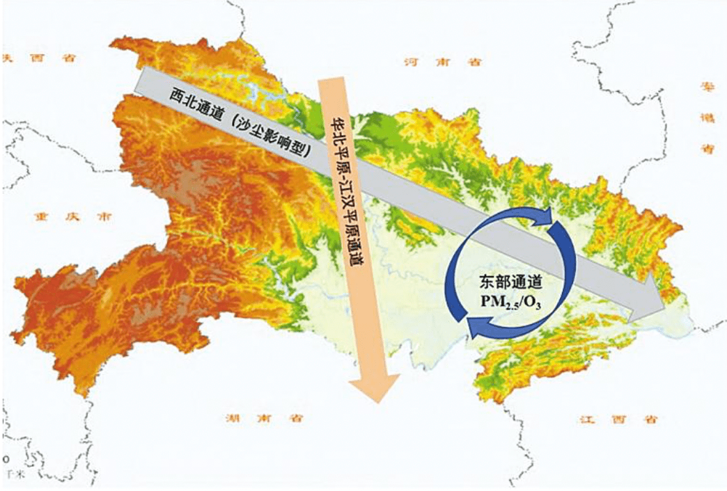 大数据揪出 三条大气污染传输通道 助力提升湖北精细化防控水平