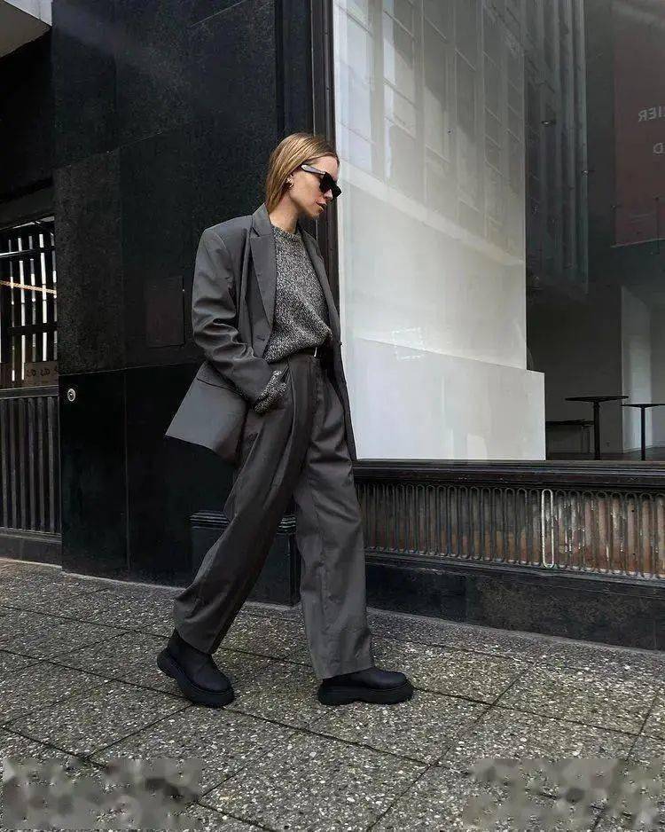 廓形 西装廓形2022流行趋势