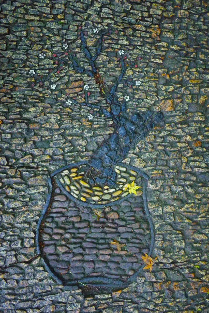 海棠|地上织绣，苏州园林的花街铺地