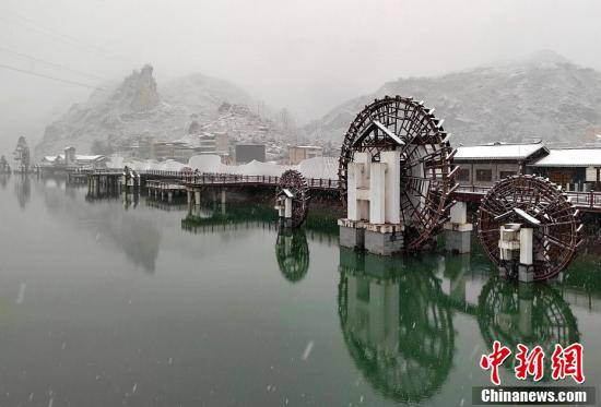 舞阳|贵州施秉雪景美如水墨画