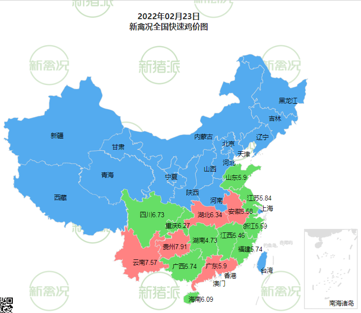 中国地图鸡的图案9个图片