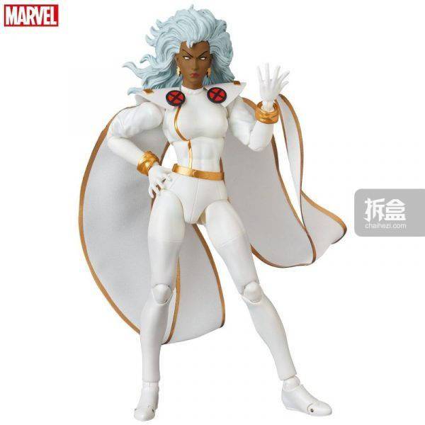 产品|MAFEX 漫画版 X战警 暴风女 STORM 6寸可动人偶手办