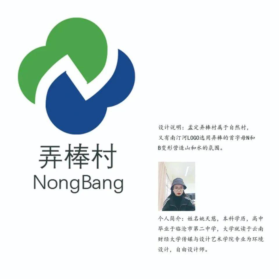 临沧市乡村旅游示范村——弄棒村Logo_招贴画_图片_姚天慈
