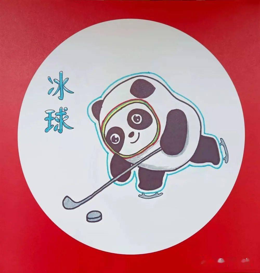 中国冬奥金牌简笔画图片