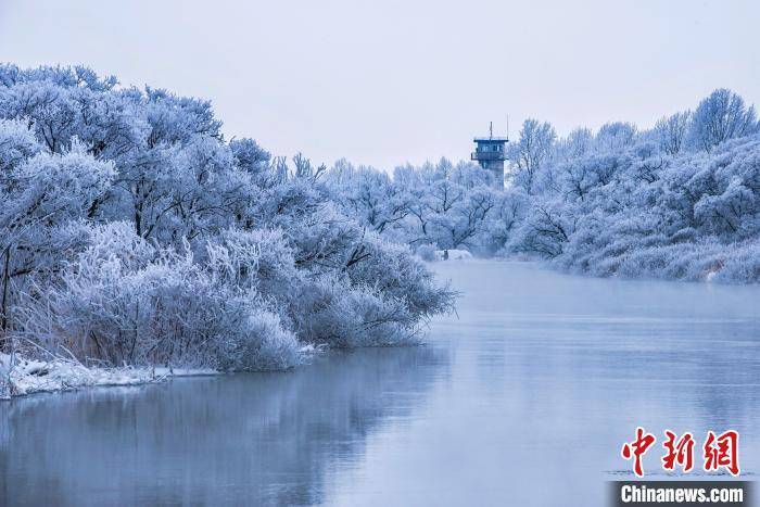 兴凯湖|中俄界湖兴凯湖冰天雪地现美景