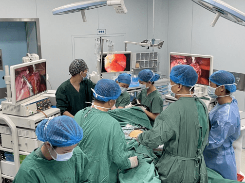 为达根治效果,医院组织普外科,消化内科,心内科,icu,麻醉科,手术室