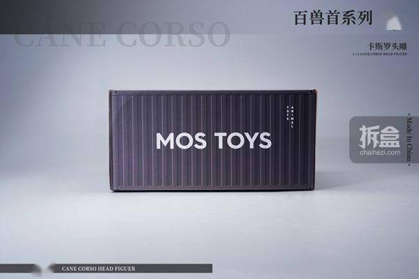 售价MOSTOYS 百兽首头雕 1/6卡斯罗犬头雕可动 兵人配件