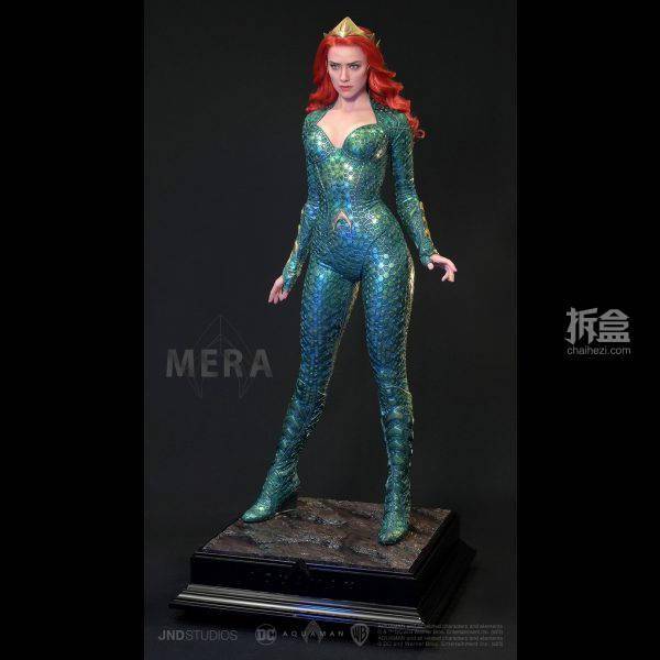 海王JND Studios发布新品：1/3《Aquaman/海王》- 海后媚拉 Mera 雕像