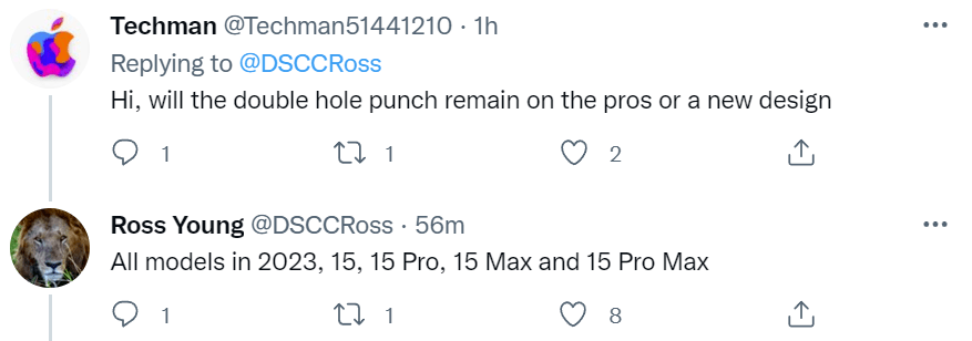 苹果告别“刘海”！iPhone未来全系机型将采用“双打孔”设计
