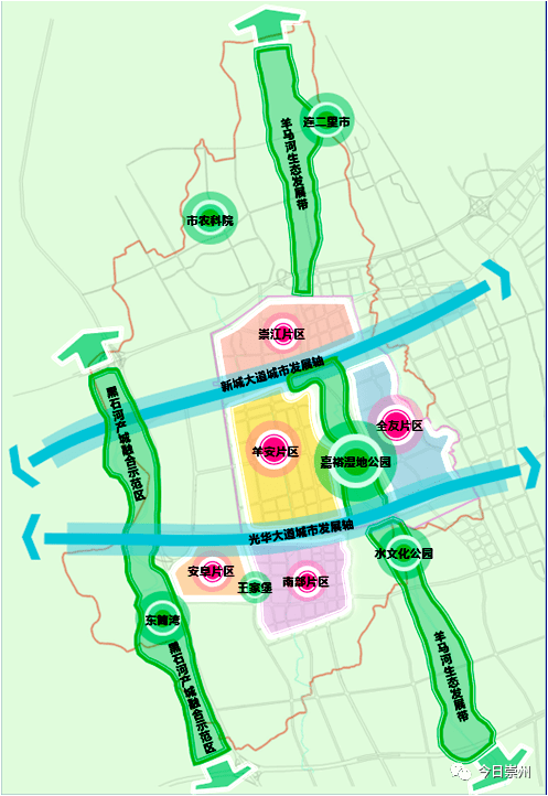 羊马新城道路规划图片