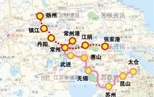 江阴高铁线路图片
