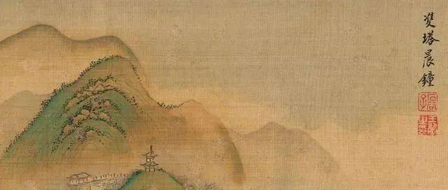 王翚 虞山十二景册_南田_山水画_故乡
