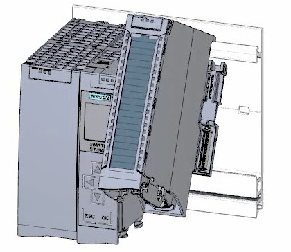 s7-1500硬件安装接线图完整版~_连接器_电源_插头