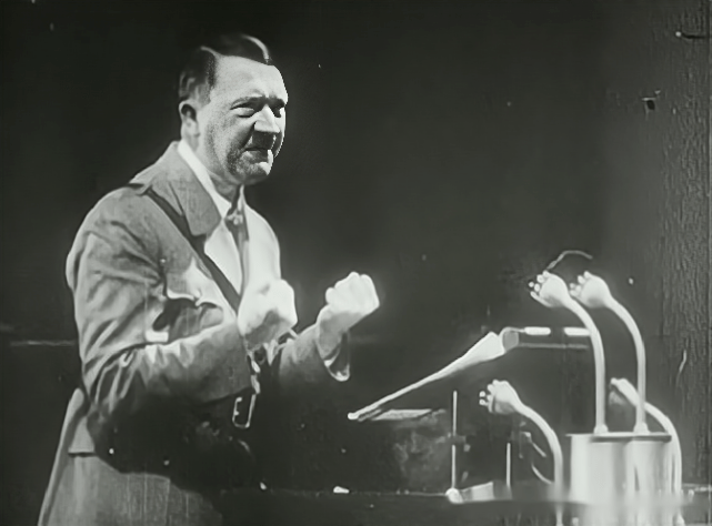 希特勒闪击波兰前的演讲