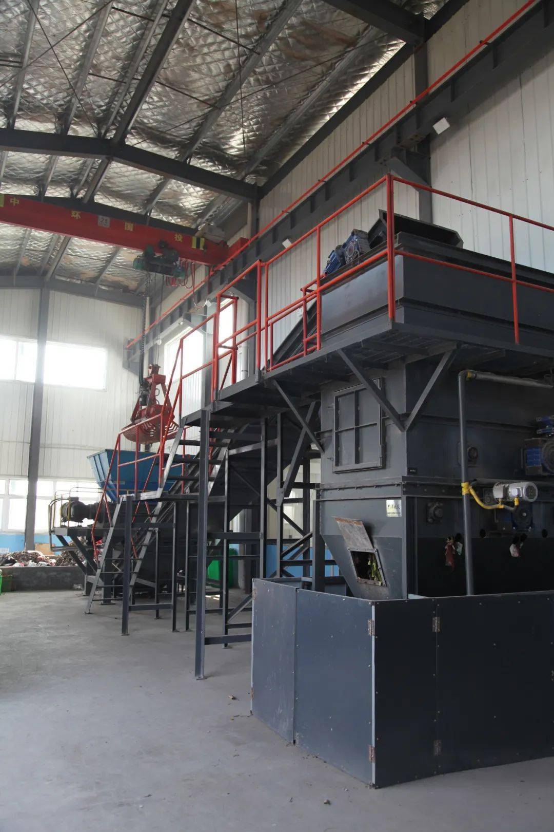 洛阳市首台小型化生活垃圾处理设备落户嵩县