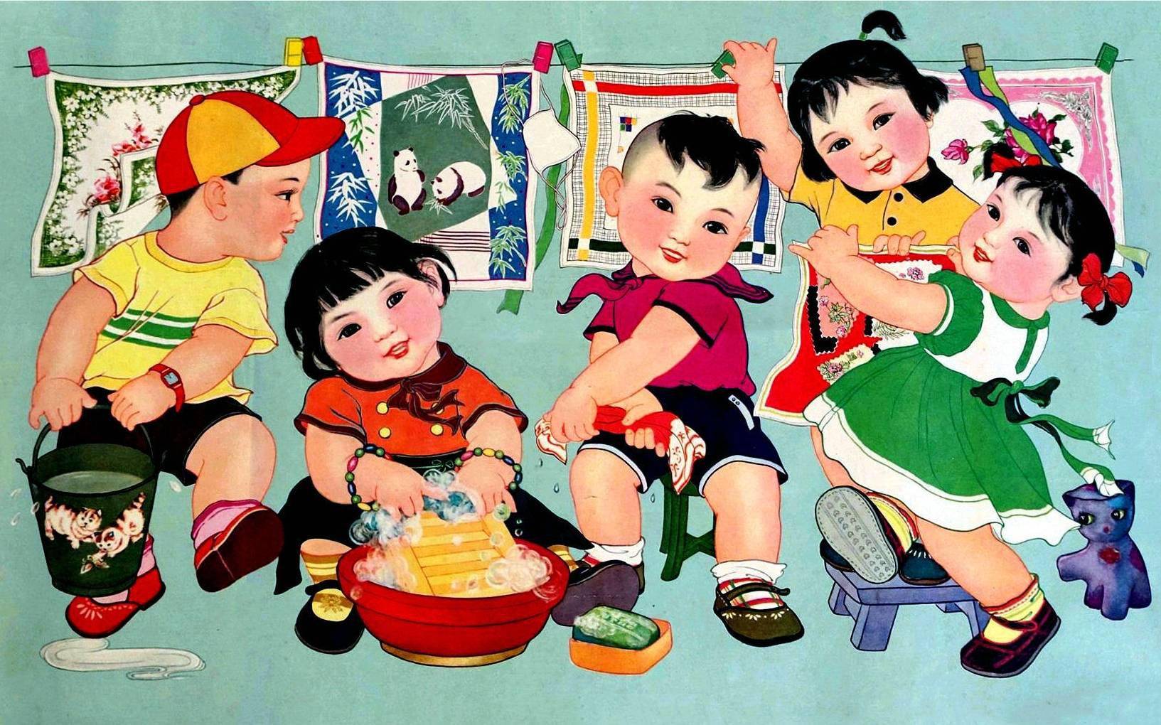 怀旧60年代的年画12