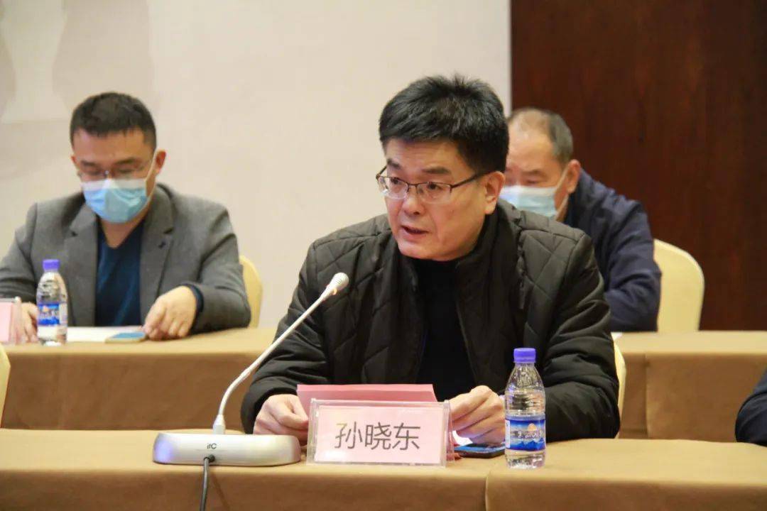 潍坊市工信局党组成员,副局长孙晓东就本次产业链活动的举办做了发言