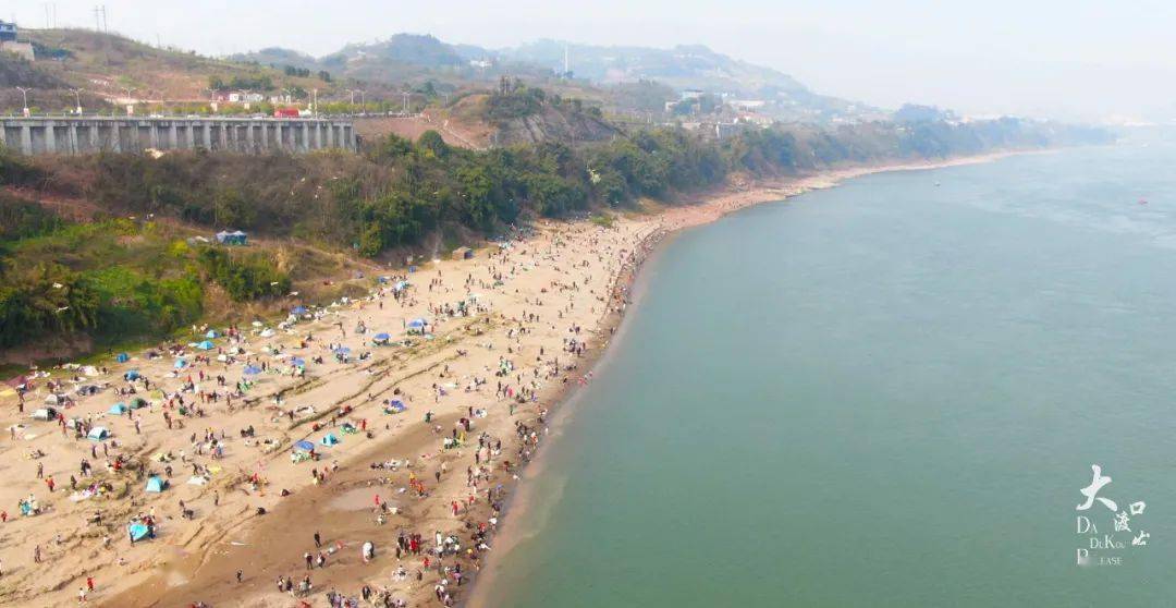 这个春天又去大渡口牛栏坝耍