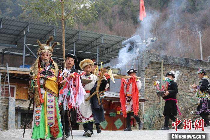 吉祥|四川理县羌族民众欢度“夬儒节”