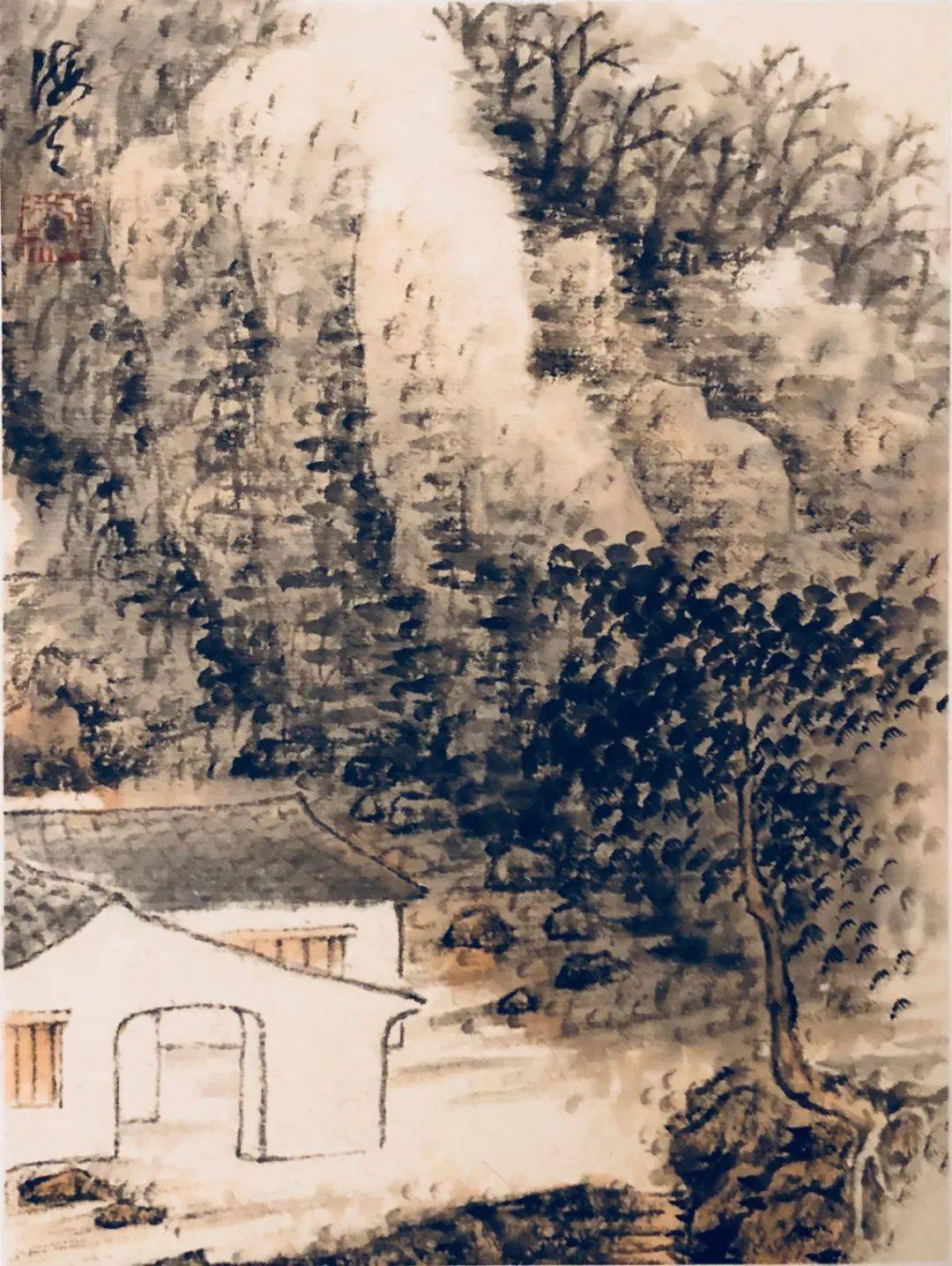 吴溪学堂进嵩溪——画家张海天主讲_书画_白马镇_展销