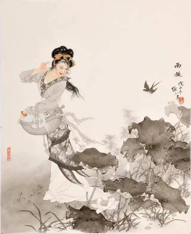 项维仁古代工笔人物精选,张张精彩,值得一看!_作品_中国美术馆_专集