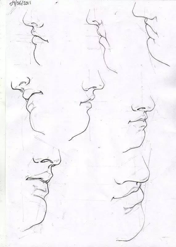 头像画素描五官，看这一篇就够了！