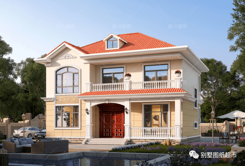 9款开间12米别墅,漂亮又经典,如果宅基地合适,一定要收藏