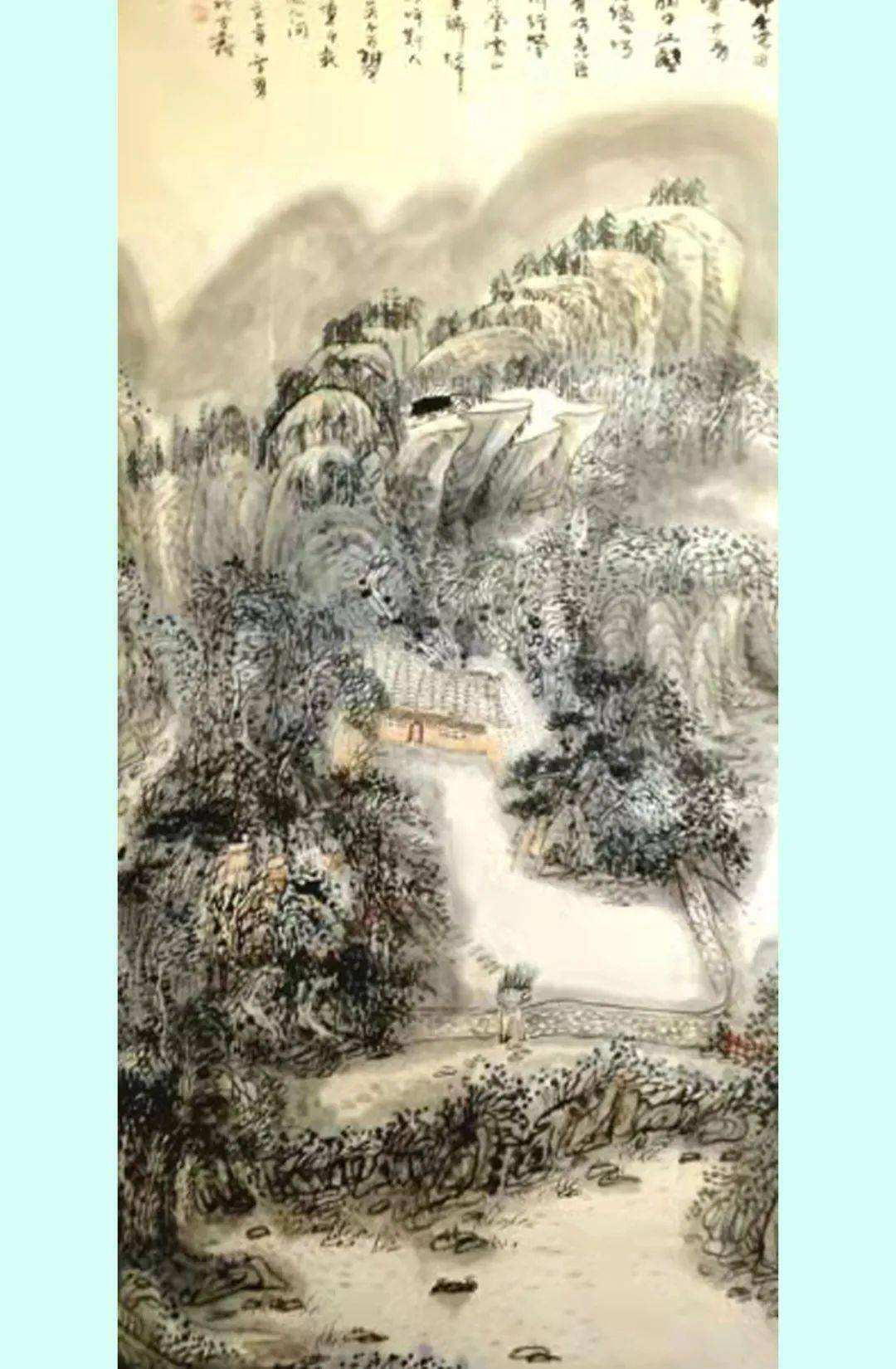 以书入画,以淡为雅一一杨智勇山水画作品_生活_中国画_中国