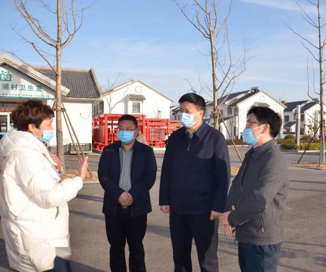 田国举到小尖镇督查指导疫情防控工作