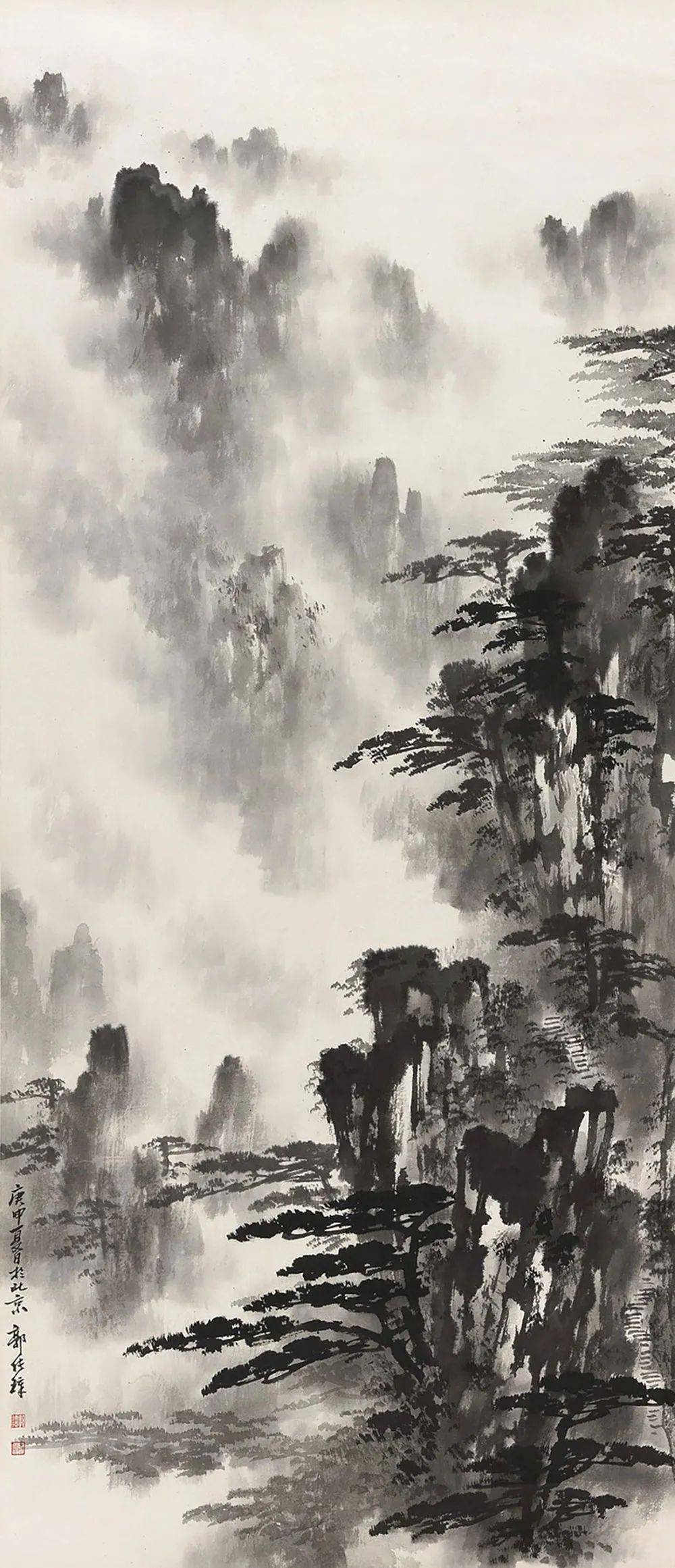 黄山崖影征稿启事:坦腹斋公众平台常年向广大中青年画家征集国画类