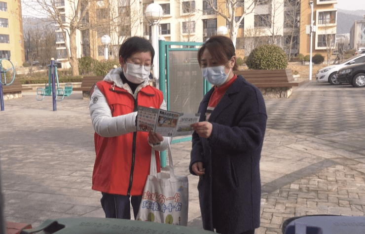 薊州區開展生活垃圾分類志願服務活動_文昌街道_花園社區_宣傳